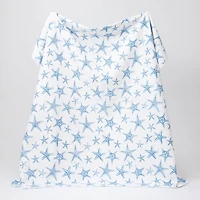 Linery Blue Starfish Reversible Quilt Set