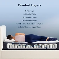 Serta Perfect Sleeper Adoring Night 10.5" Plush Mattress + Box Spring