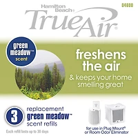 Hamilton Beach True Air Replacement Green Meadow Scent Refills