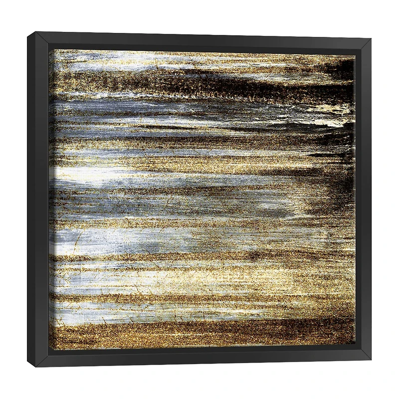 Lumaprints Brushed Gold Framed Canvas Art