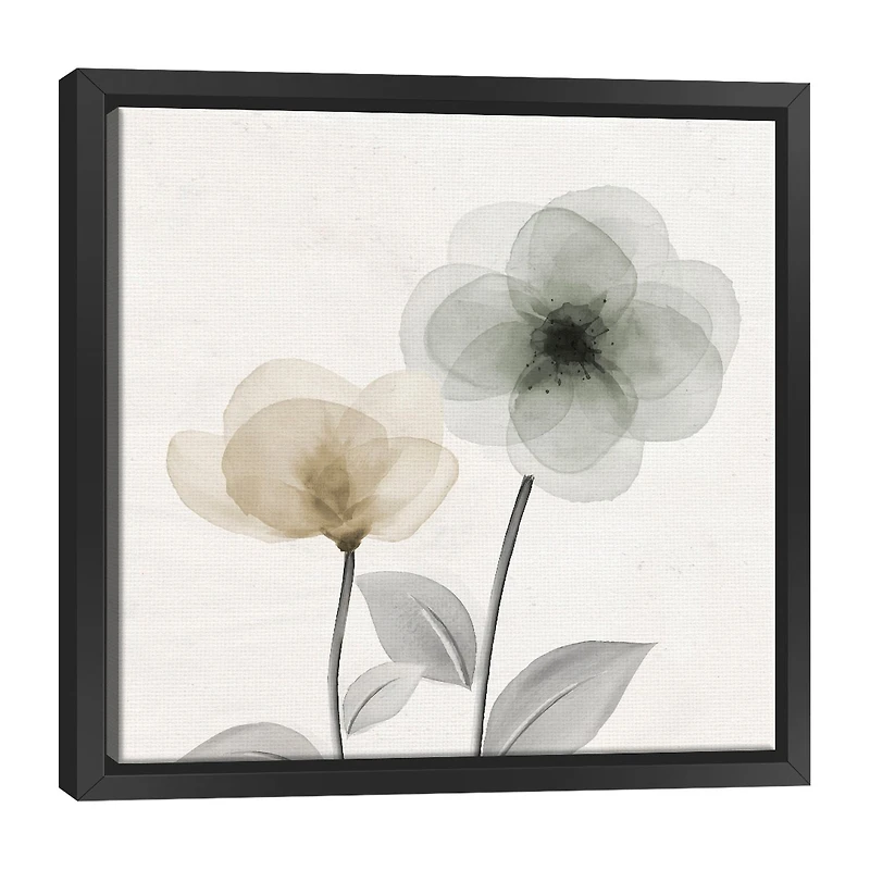 Lumaprints Open Bloom 2 Framed Canvas Art