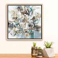 Lumaprints 22" X 22" Gia Floating Framed Canvas Art