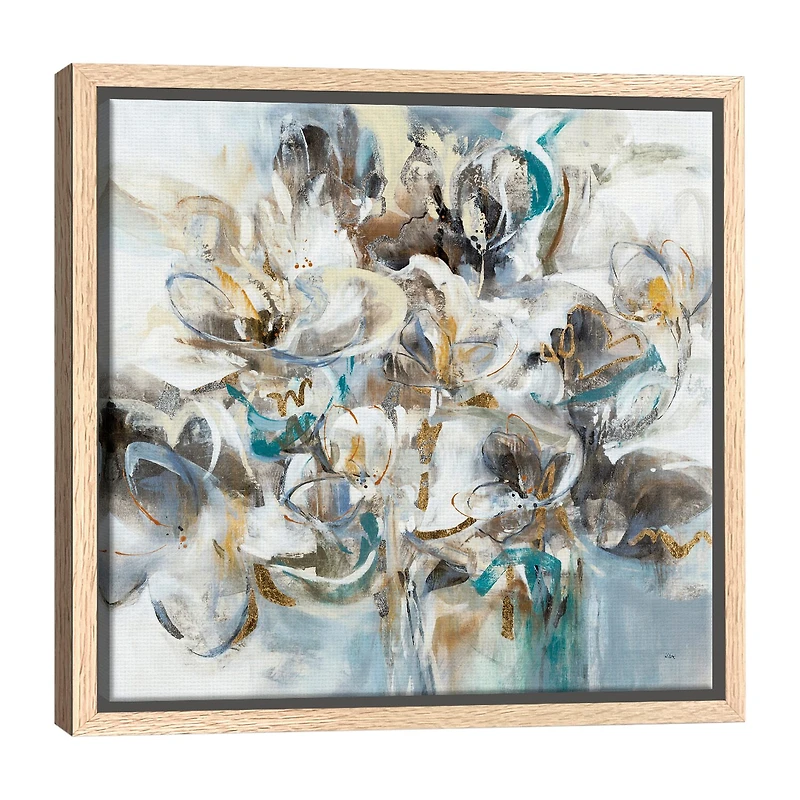 Lumaprints 22" X 22" Gia Floating Framed Canvas Art
