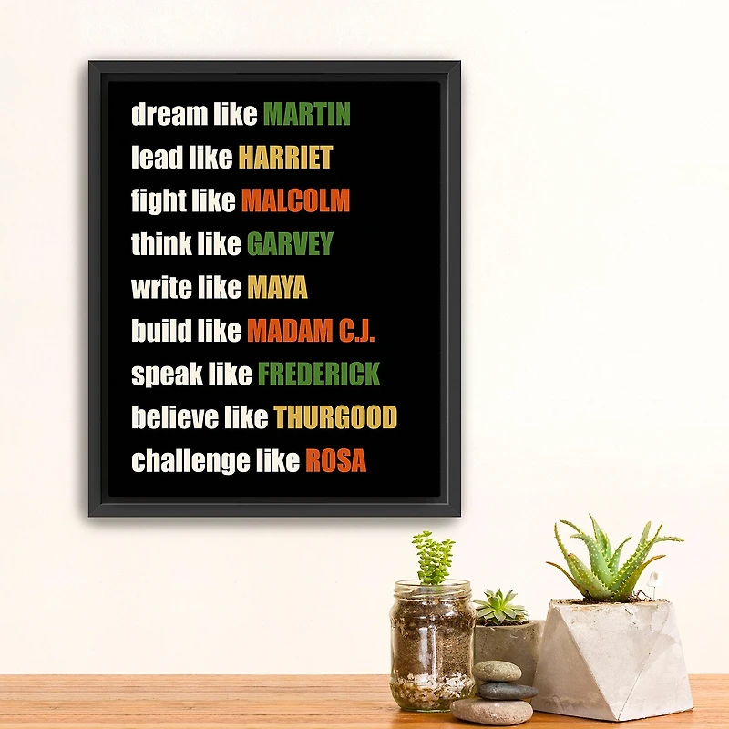 Lumaprints Like Framed Canvas Art