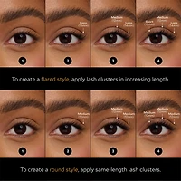 Velour Lashes Xtensions Lash Clusters - Hybrid