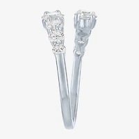 Diamond Addiction (G-H, Si2-I1) Womens 2 CT. T.W. Lab Grown White 10K Gold Bypass  Cocktail Ring
