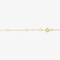 G-H / Si2-I1) Womens / CT. T.W. Lab Grown White Diamond 10K Gold Inch Pendant Necklace