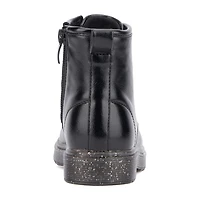 Olivia Miller Toddler Girls Space Case Flat Heel Lace Up Boots