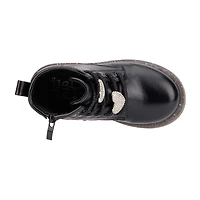 Olivia Miller Toddler Girls Space Case Flat Heel Lace Up Boots