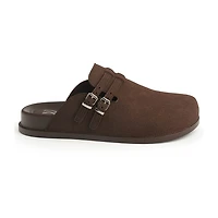 New York & Company Dulcy Womens Round Closed Toe Mules