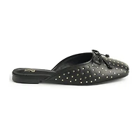 New York & Company Women'S Lia Mule Sandals Womens Square Closed Toe Mules