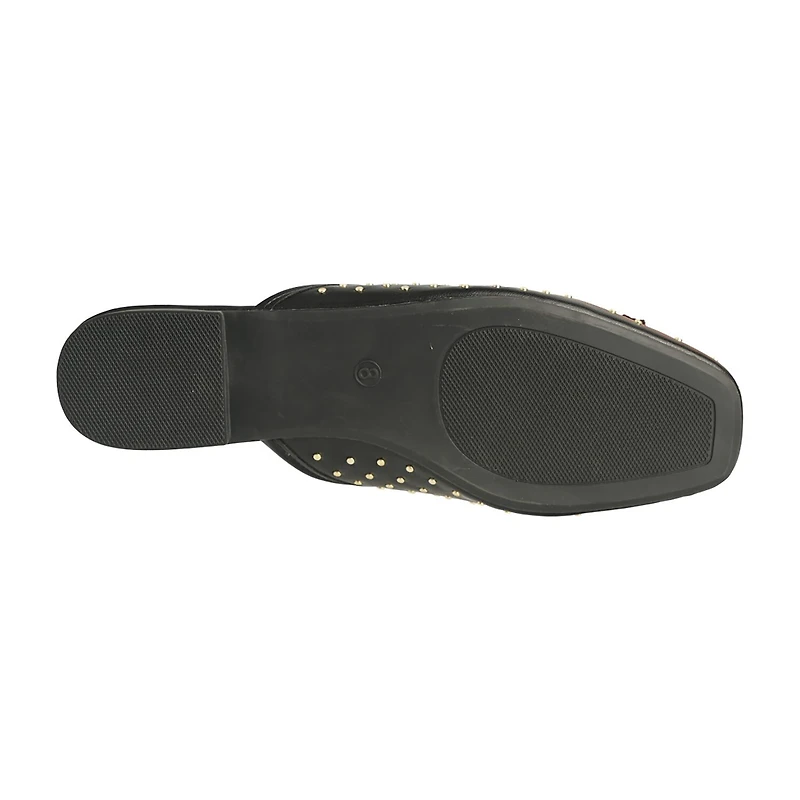 New York & Company Women'S Lia Mule Sandals Womens Square Closed Toe Mules