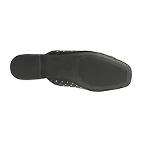 New York & Company Women'S Lia Mule Sandals Womens Square Closed Toe Mules