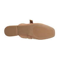 New York & Company Women'S Lyanna Mule Sandals Womens Square Closed Toe Mules