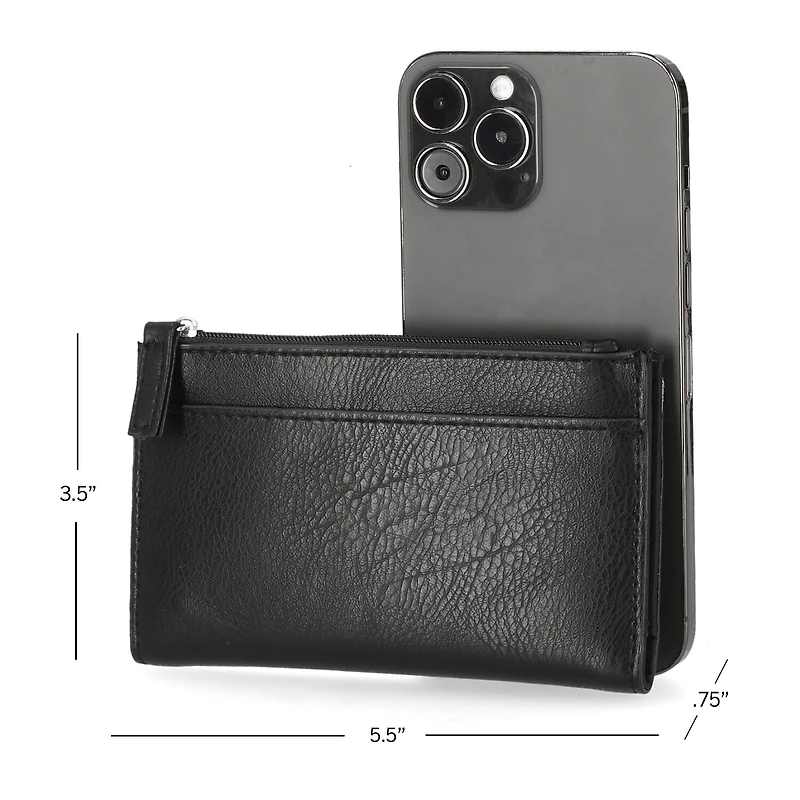 Mundi Delilah Womens Rfid Blocking Slim Fold Wallet