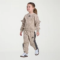 adidas Little Girls 2-pc. Pant Set