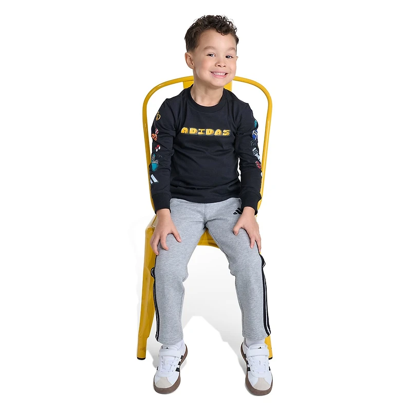 adidas Little Boys 2-pc. Pant Set