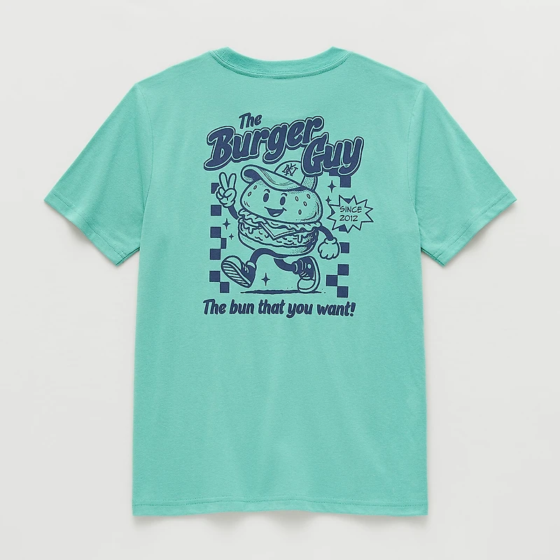 Thereabouts Little & Big Kid Boys Crew Neck Short Sleeve Regular Fit Graphic T-Shirt