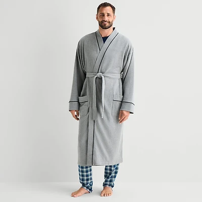 Stafford Waffle One Mens Long Sleeve Length Robe