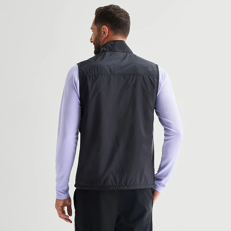 Xersion Mens Mock Neck Sleeveless Vest