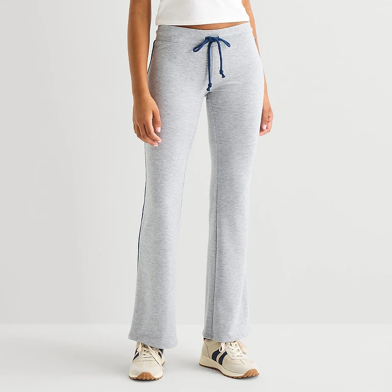 Arizona Womens Juniors Bootcut Sweatpant