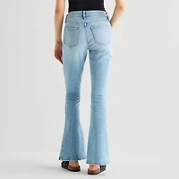 Arizona Womens Juniors Low Rise Bootcut Jean