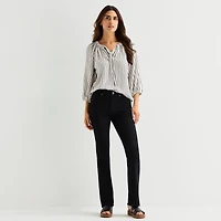 St. John's Bay Womens Mid Rise Bootcut Jean