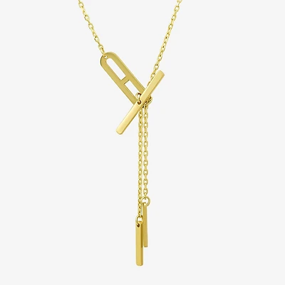 Gold Addiction Womens 10K Gold Inch Link Chain Necklace
