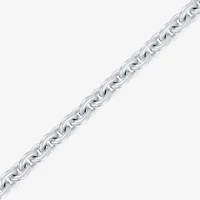 Made in Italy Unisex Adult Sterling Silver 22 Inch Rolo Chain Necklace