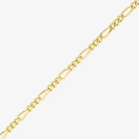 Made in Italy Mens 14K Gold Over Silver Inch Figaro Chain Necklace