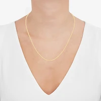 Made in Italy Unisex Adult 24K Gold Over Silver 20 Inch Rope Chain Necklace