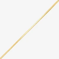 Made in Italy Womens 14K Gold Over Silver 18 Inch Snake Chain Necklace