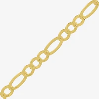 Made in Italy Womens 14K Gold Over Silver Inch Figaro Chain Necklace