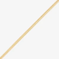 Made in Italy Unisex Adult 24K Gold Over Silver Inch Snake Chain Necklace
