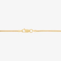 Made in Italy Unisex Adult 14K Gold Over Silver Inch Snake Chain Necklace