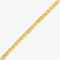 Made in Italy Womens 14K Gold Over Silver 22 Inch Box Chain Necklace