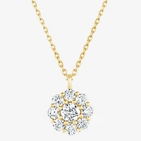 (G / Si1-Si2) Womens 2 CT. T.W. Lab Grown White Diamond Sterling Silver 2-pc. Jewelry Set