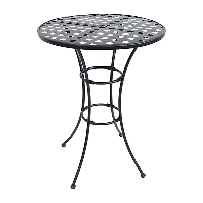 Weather Resistant Iron Side Table