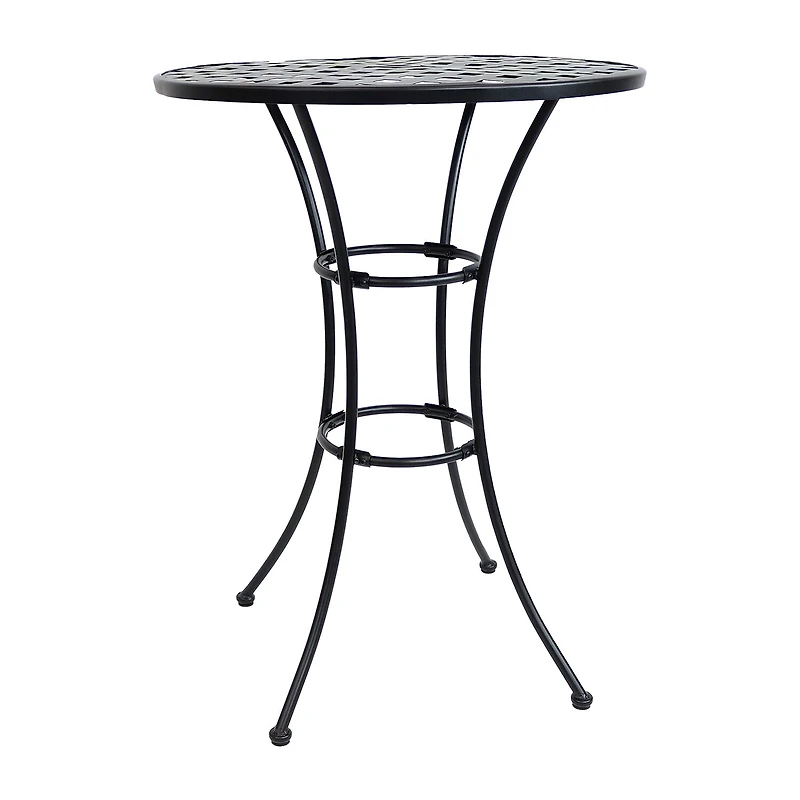 Weather Resistant Iron Side Table