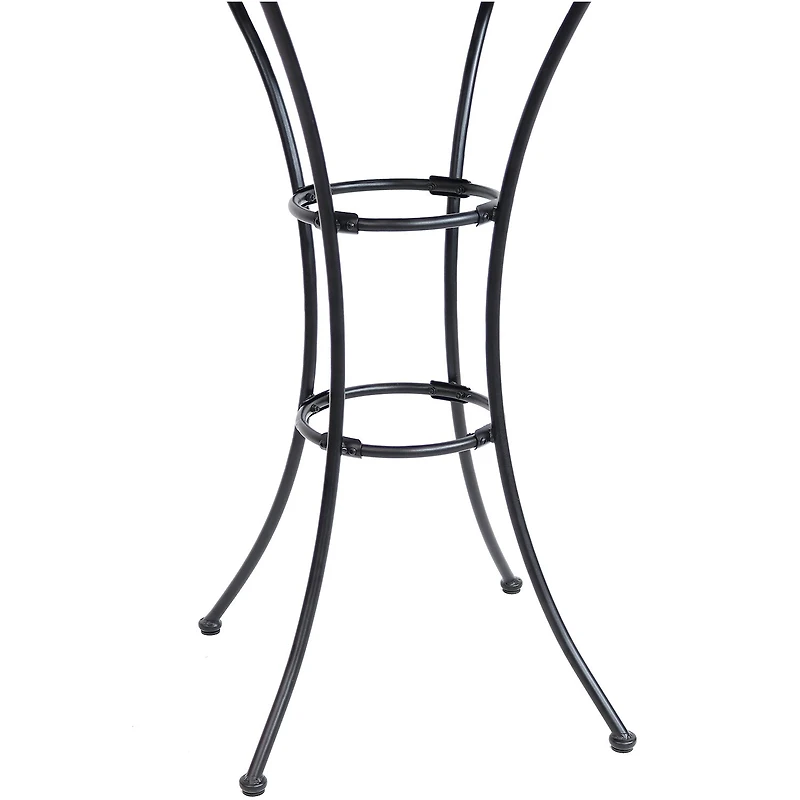 Weather Resistant Iron Side Table