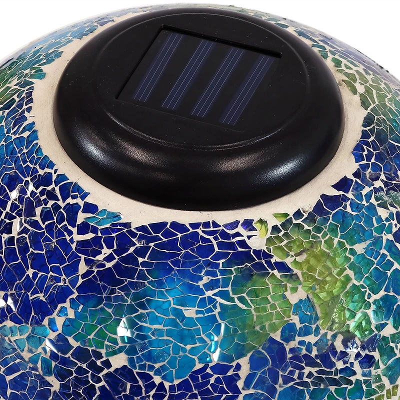 Net Health Shops Crackled Glass Gazing Ball