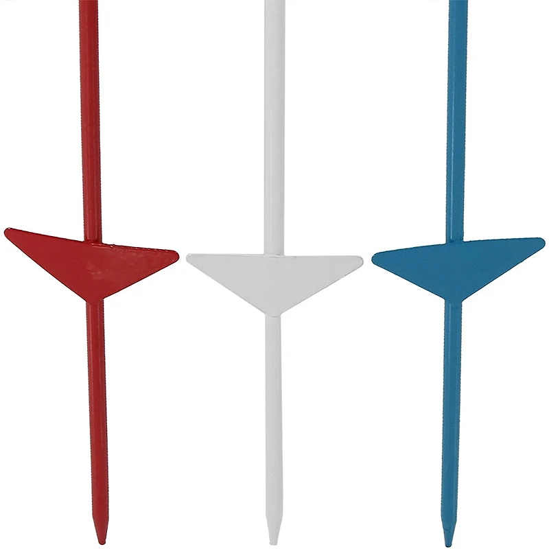 Net Health Shops Red White & Blue Outdoor Drink Holder Yard Art