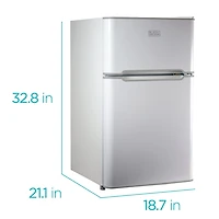 Black+Decker Mini Refrigerator