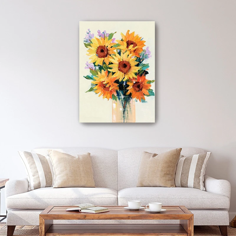 Fresh Cut Flowers II Canvas Art