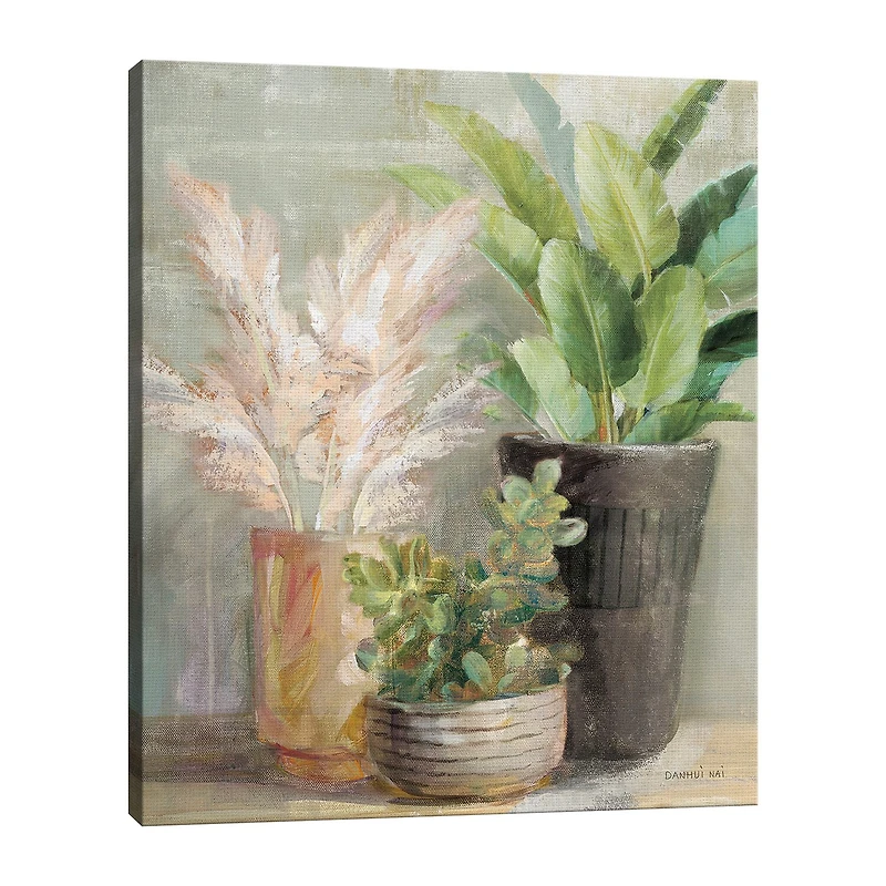 Indoor Garden III Canvas Art