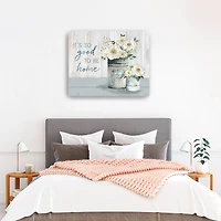Lumaprints Good To Be Home Canvas Art