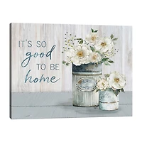 Lumaprints Good To Be Home Canvas Art