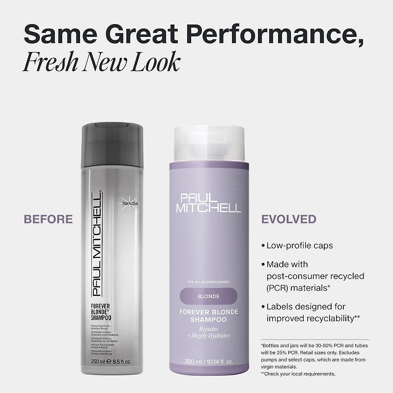 Paul Mitchell Forever Blonde Shampoo oz