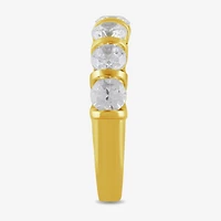 (H / I1-I2) Womens 2 CT. T.W. Lab Grown White Diamond 10K Gold Wedding Band