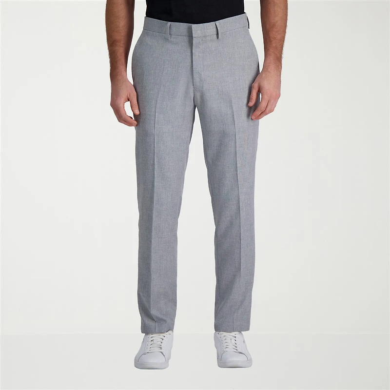 Haggar Smart Wash With Repreve Mens Stretch Fabric Slim Fit Flat Front Suit Pant